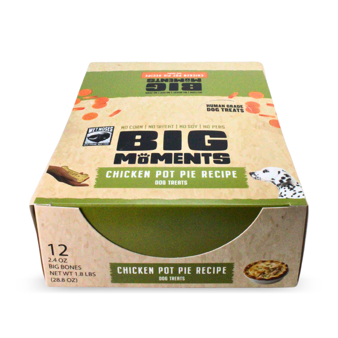 Moments Chicken Pot Pie Big Bones 2.4oz - Case of 24