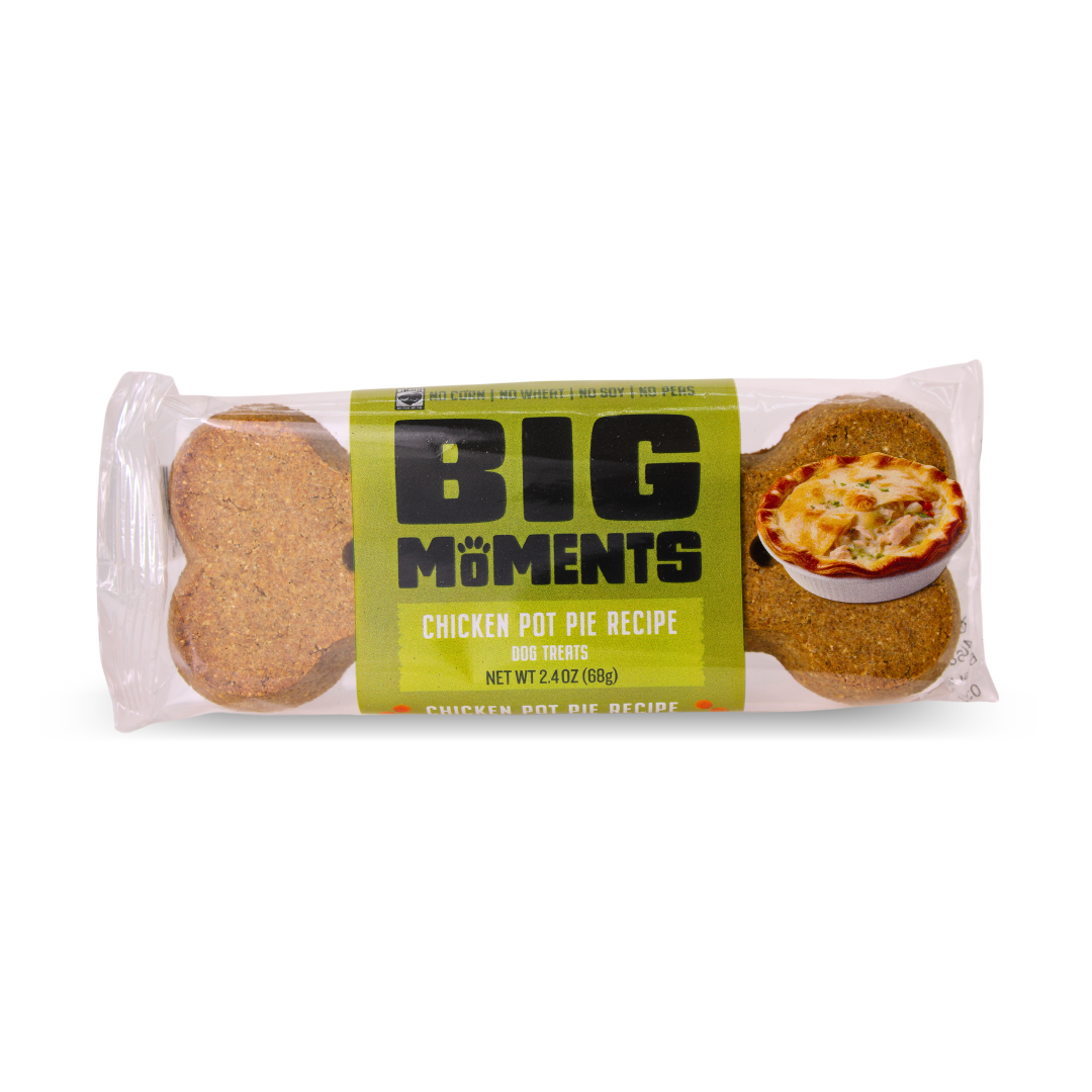 Moments Chicken Pot Pie Big Bones 2.4oz - Case of 24