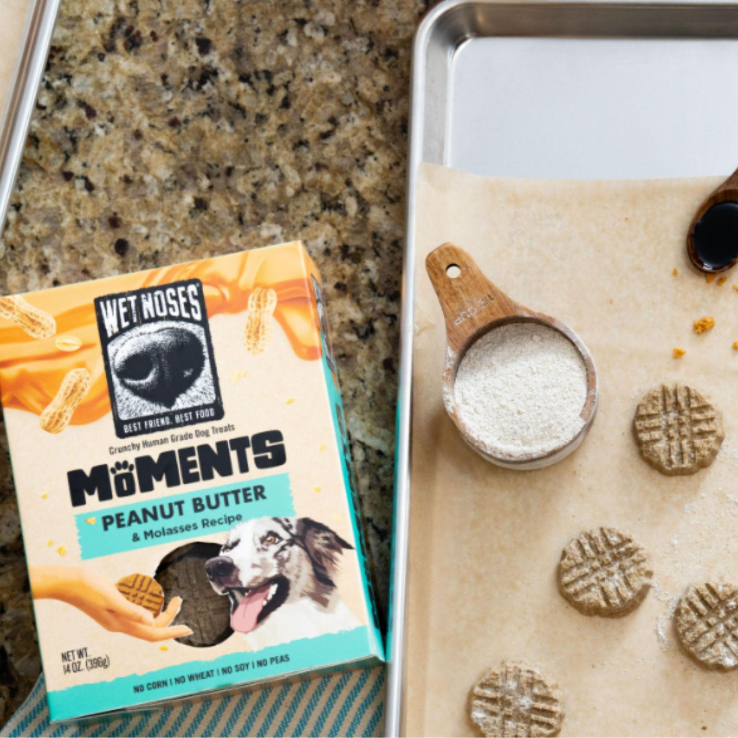 Moments Peanut Butter Homestyle 14oz - Case of 6
