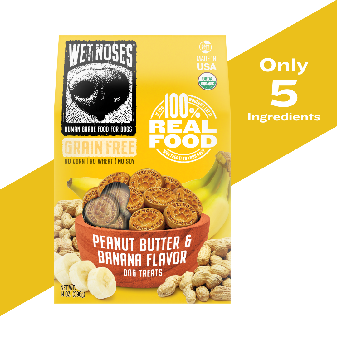 Peanut Butter & Banana Grain Free Original Treats 14oz - Case of 6