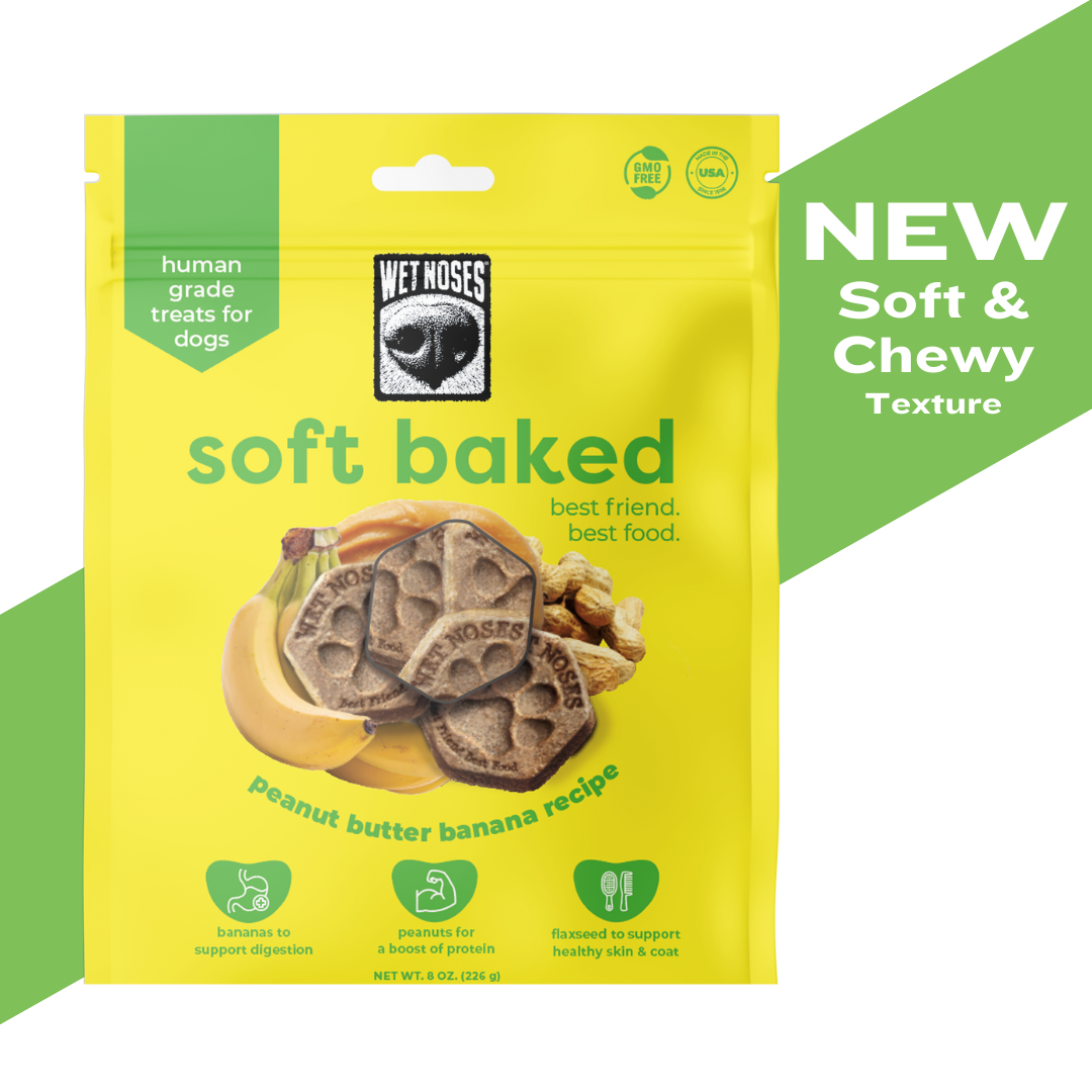 Peanut Butter Banana Soft Baked Treats 8oz - Case of 12