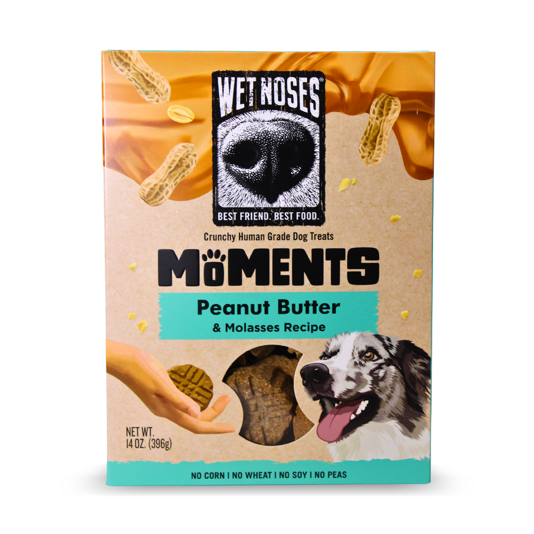Moments Peanut Butter Homestyle 14oz - Case of 6