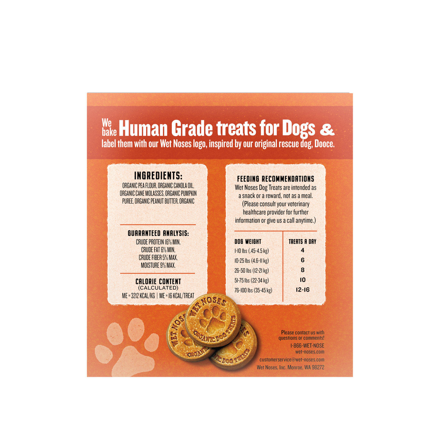 Pumpkin & Quinoa Grain Free Box Treats 5lbs - Case of 4