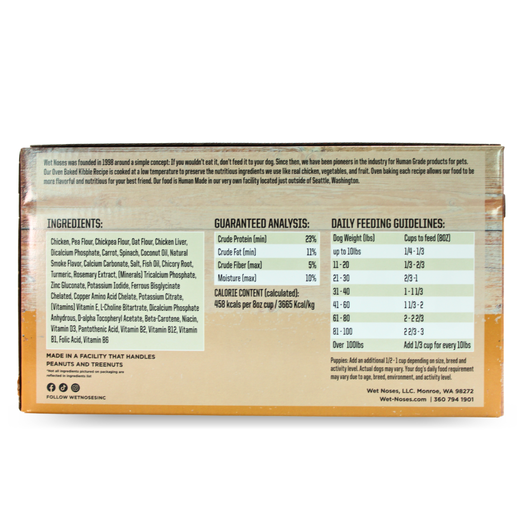 Oven Baked Food for Dogs - Chicken - Cases of 4