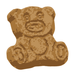 Moments Apple Ginger Bears 14oz - Case of 6