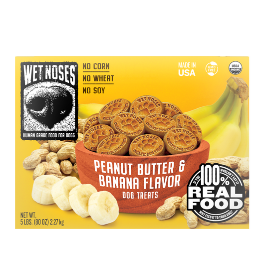 Peanut Butter & Banana Box Treats 5lbs - Case of 4