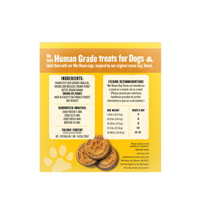Peanut Butter & Banana Box Treats 5lbs - Case of 4