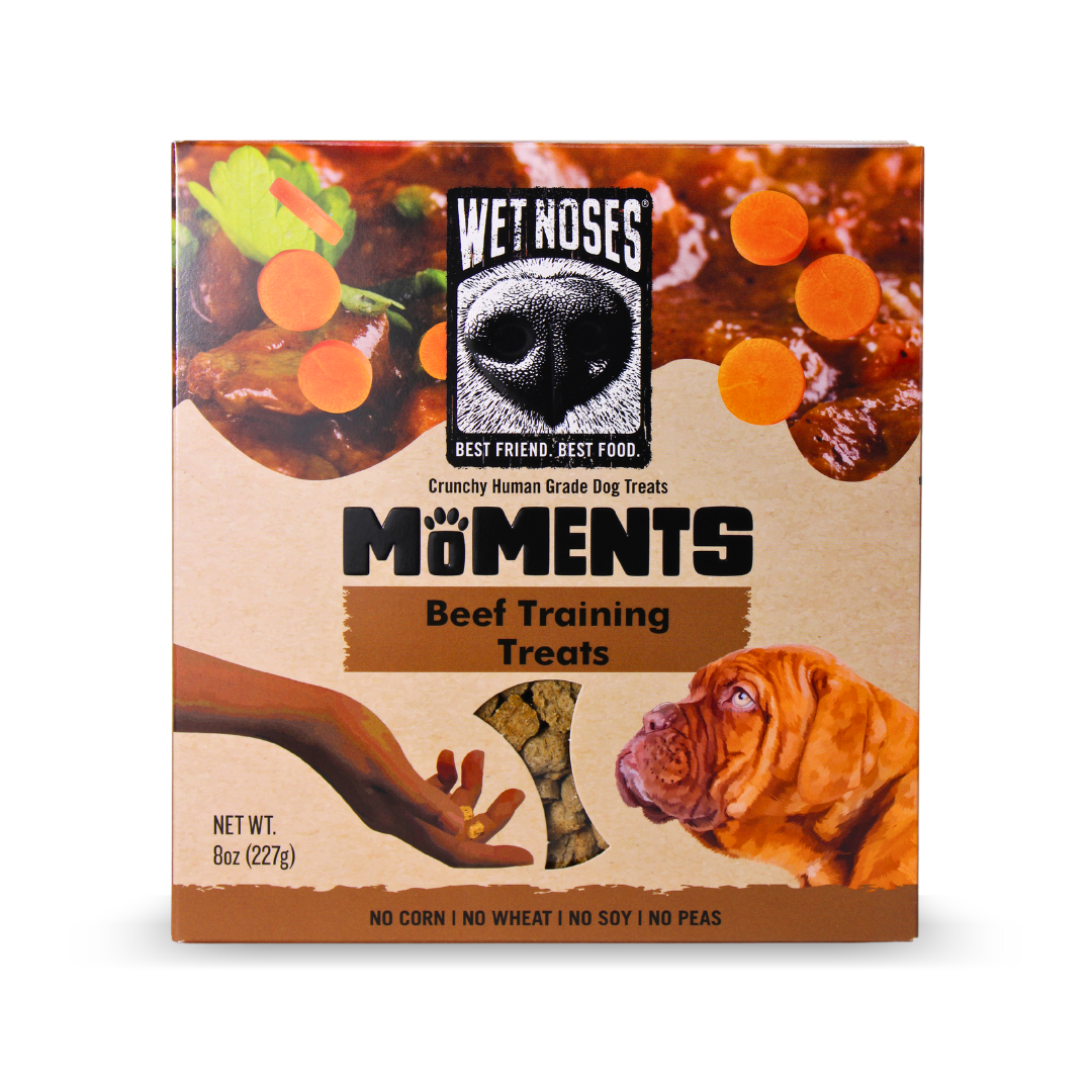 Moments Beef Training Treats 8oz - Case of 8