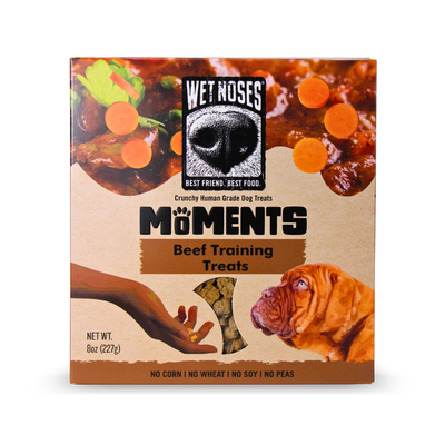 Moments Beef Training Treats 8oz - Case of 8