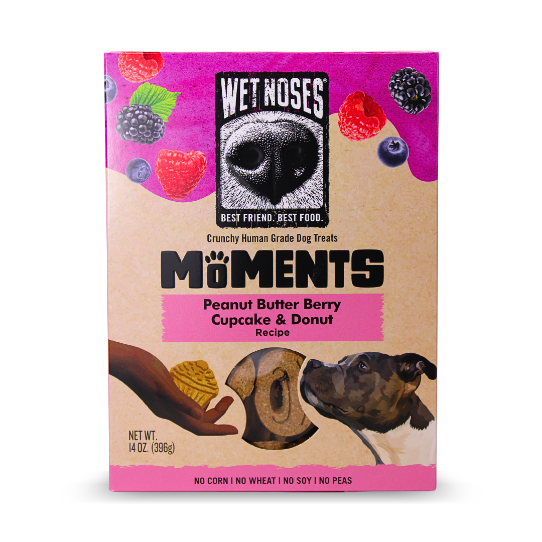 Moments Peanut Butter Berry Cupcake & Donut 14oz - Case of 6