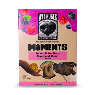 Moments Peanut Butter Berry Cupcake & Donut 14oz - Case of 6
