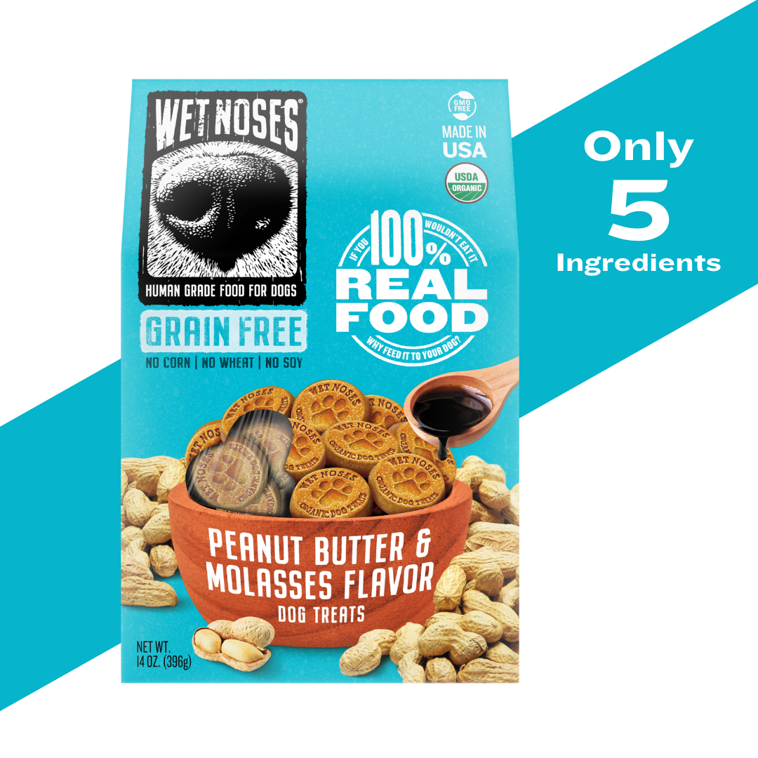 Peanut Butter & Molasses Grain Free Original Treats 14oz - Case of 6