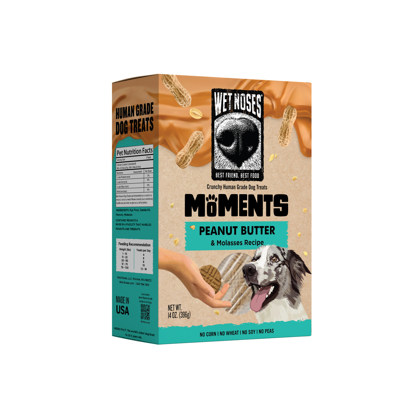 Moments Peanut Butter Homestyle 14oz - Case of 6