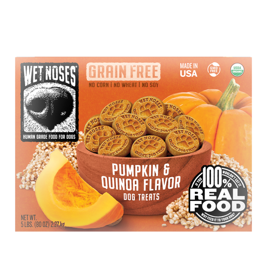 Pumpkin & Quinoa Grain Free Box Treats 5lbs - Case of 4
