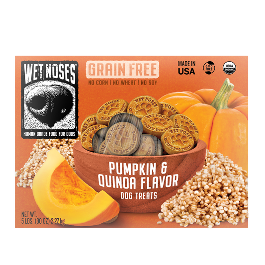 Pumpkin & Quinoa Grain Free Box Treats 5lbs - Case of 4