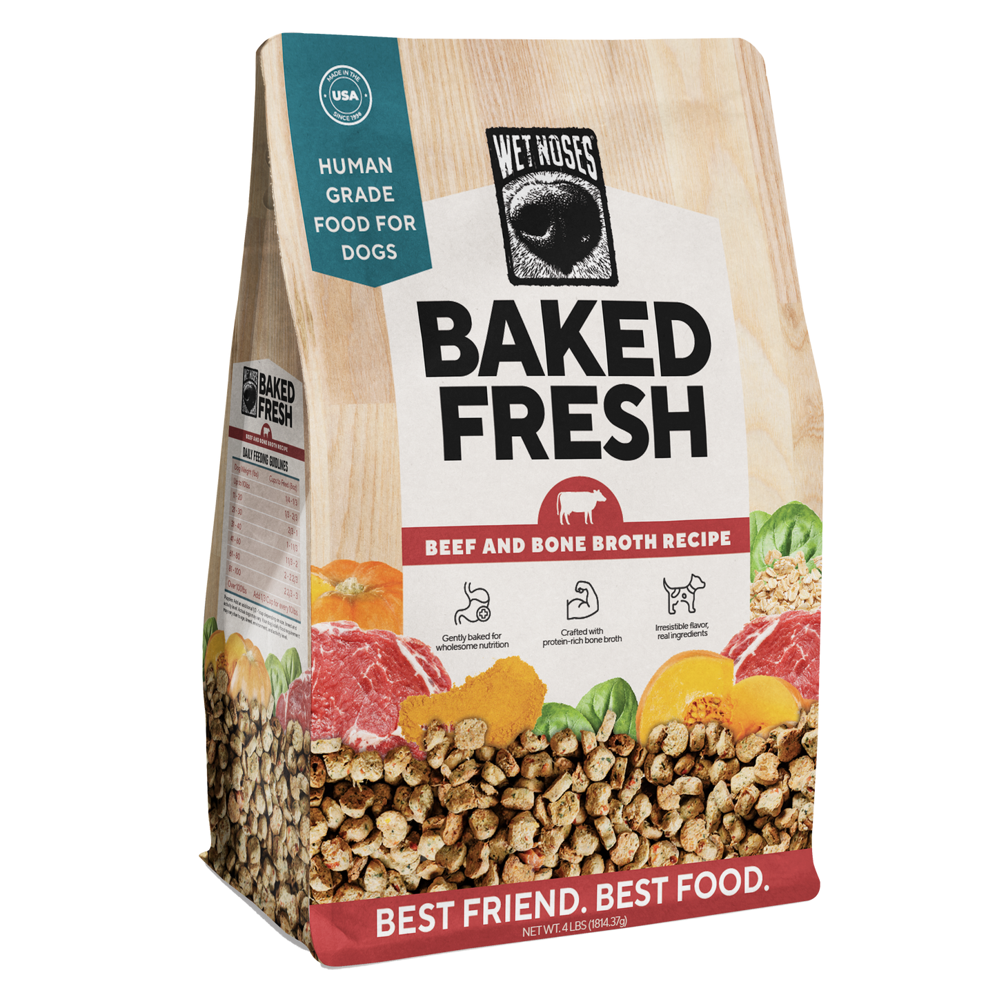 Baked Fresh Beef & Bone Broth Recipe 10lb