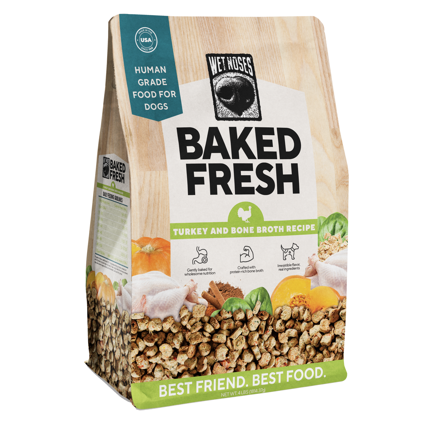 Baked Fresh Turkey & Bone Broth Recipe 10lb