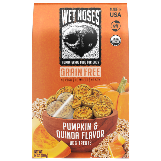 Pumpkin & Quinoa Grain Free Original Treats 14oz - Case of 6