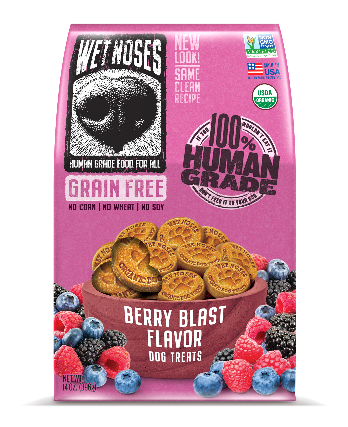 Berry Blast Grain Free Original Treats 14oz - Case of 6