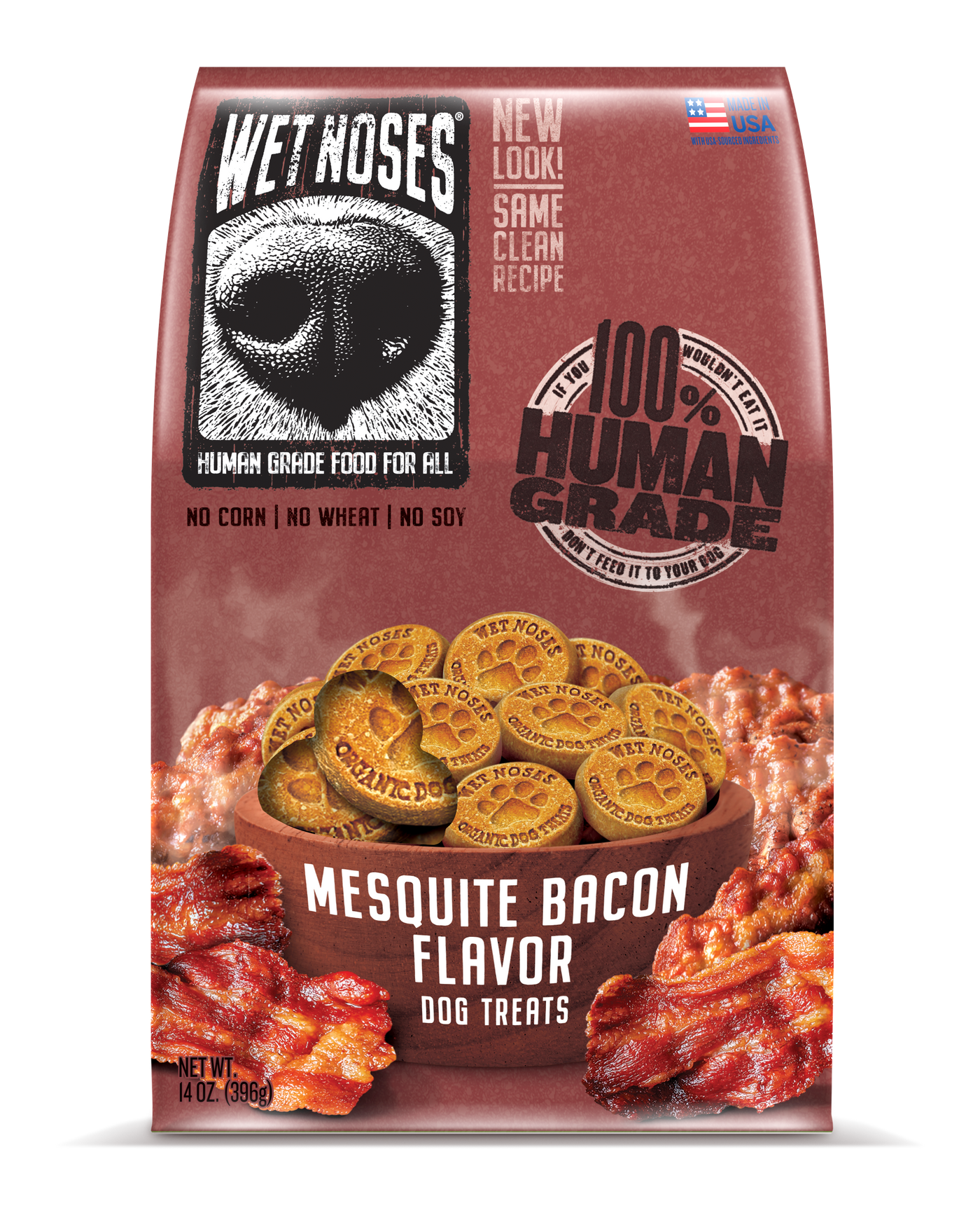 Crunchy Meaty Mesquite Bacon 14oz - Case of 6