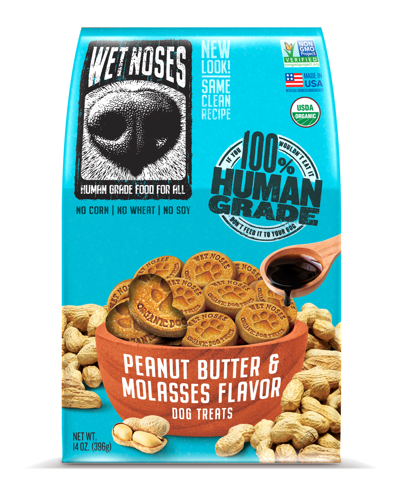 Peanut Butter & Molasses Original Treats 14oz - Case of 6