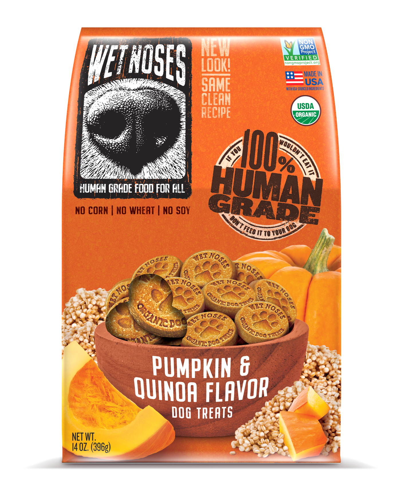 Pumpkin & Quinoa Original Treats 14oz - Case of 6
