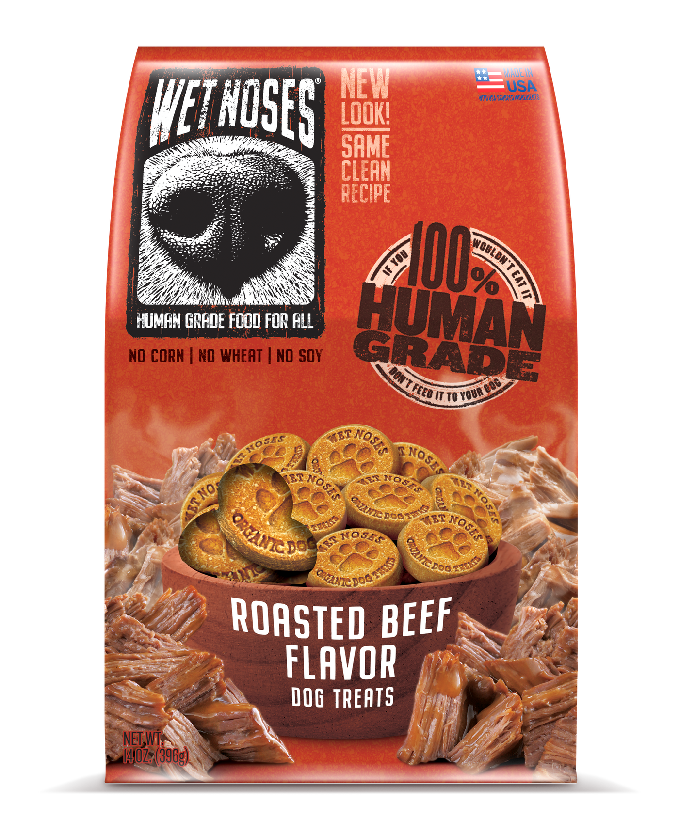 Crunchy Meaty Roasted Beef 14oz - Case of 6