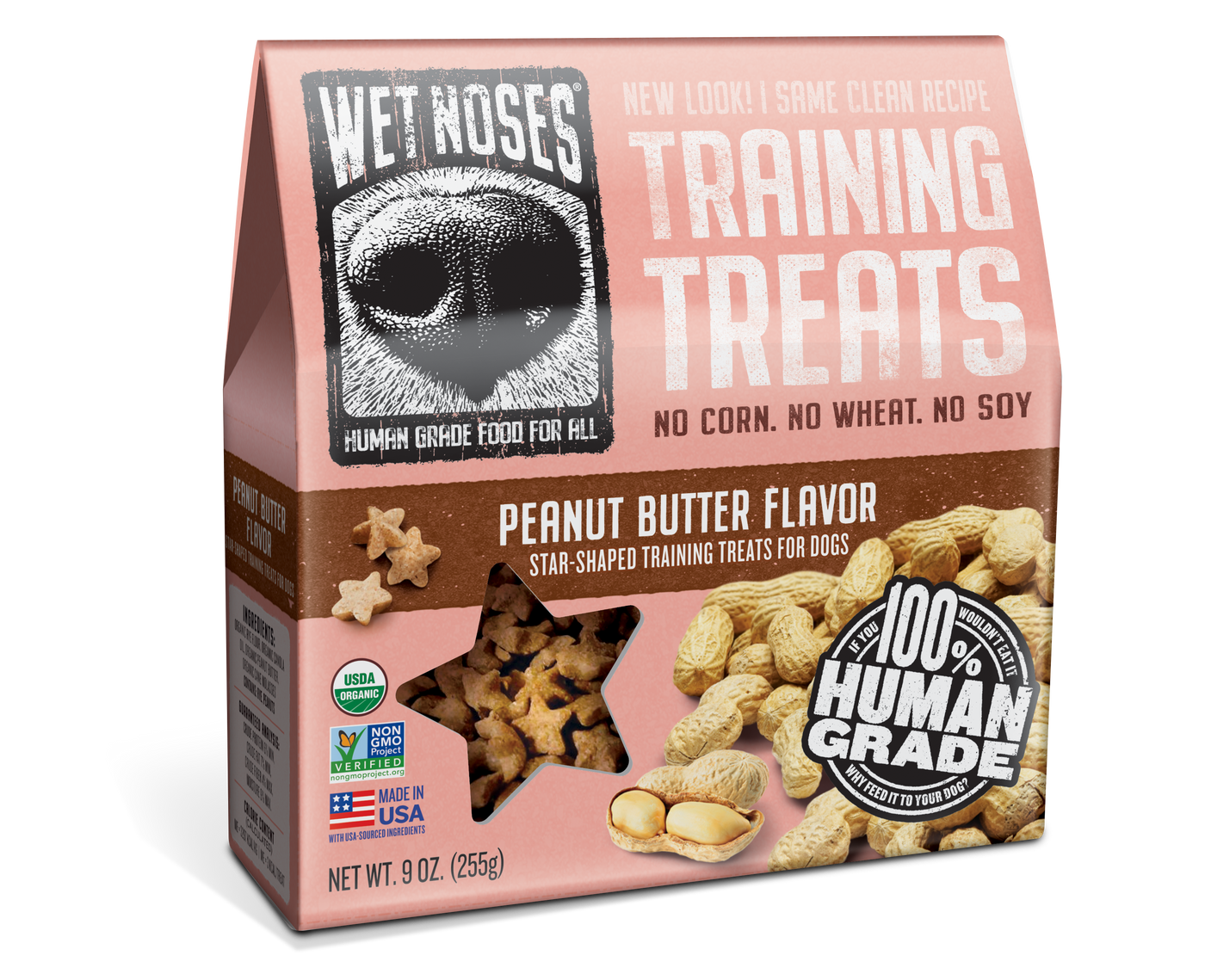 Peanut Butter Little Stars Training Treats 9oz - Case of 8