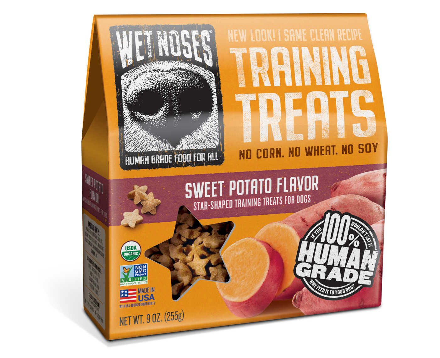 Sweet Potato Little Stars Training Treats 9oz - Case of 8