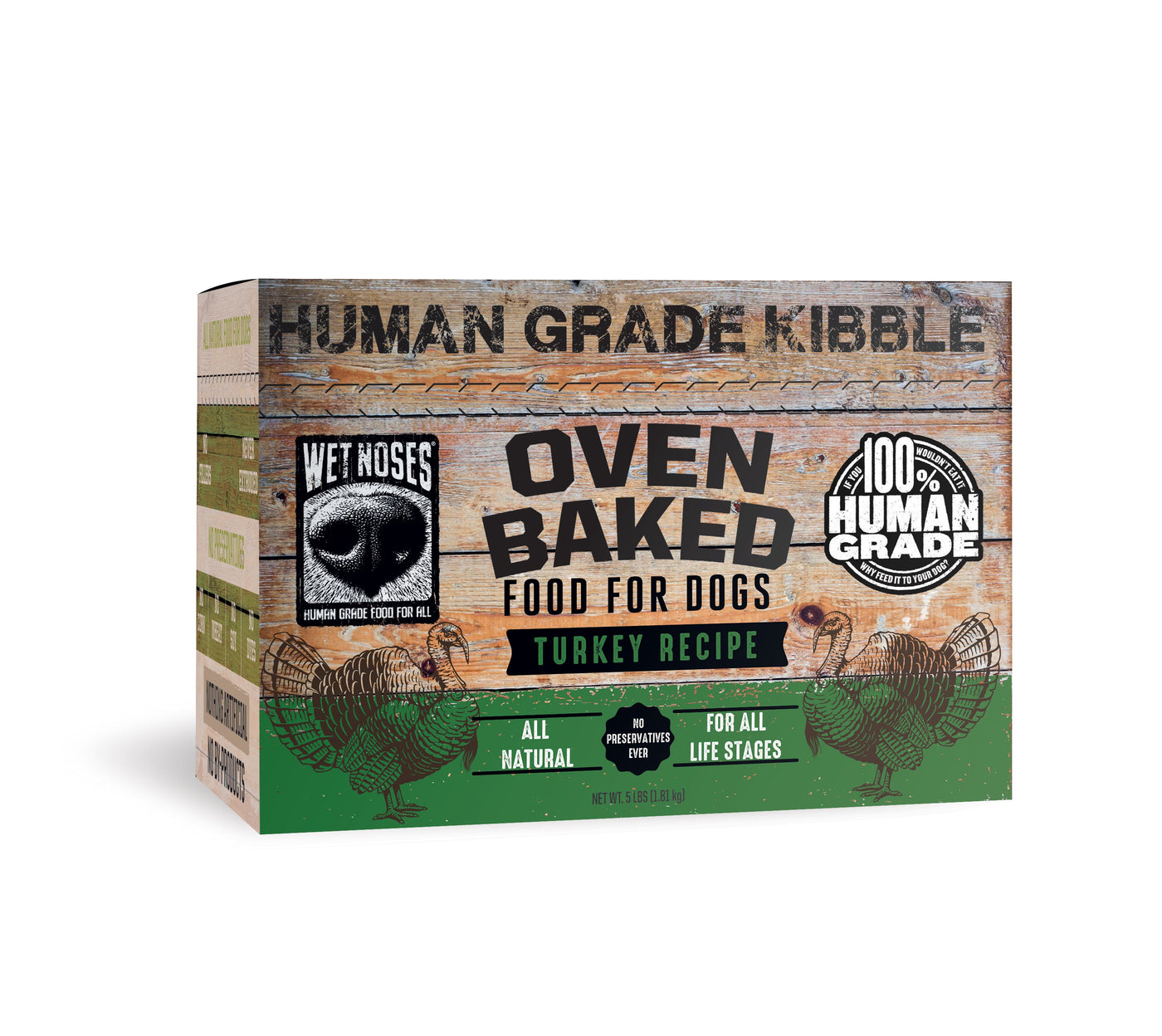 Oven Baked Food for Dogs - Turkey - Cases of 4
